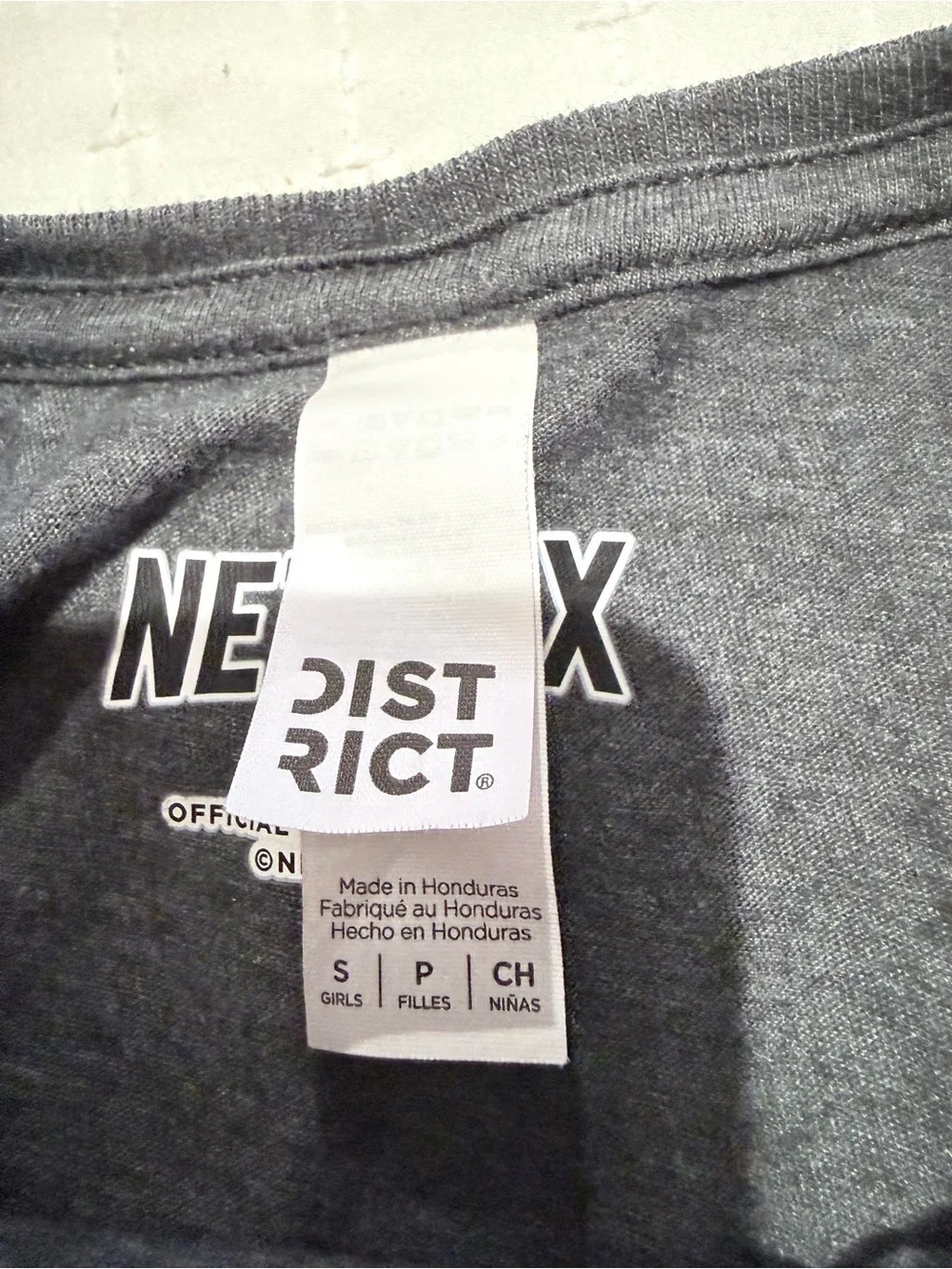 K-Pop Bundle Girls Graphic Tees- Charcoal Gray and Blue Size Small (6-7) - Picture 7 of 8